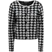 Influencer Cardigan noir / blanc