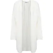 Influencer Manteau en tricot blanc