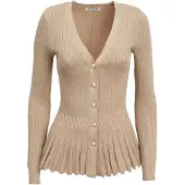 Influencer Cardigan beige