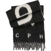 Copenhagen Studios Écharpe noir / blanc cassé