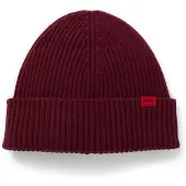HUGO Xola 10263714 Red Beanie Rouge