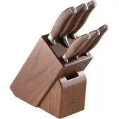 Rösle Messerblock 7-tlg. Block Griff Walnuss 130384 130384 4004293133847