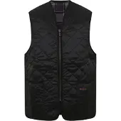 Barbour Doublure Quilted Zip-in Noir