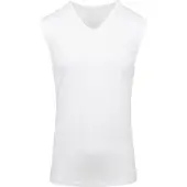 Mey Débardeur Col V Muscle Dry Coton Blanc