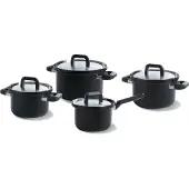 BK Cookware Batterie de Cuisine BK Flow Cool Black (4 Pièces)