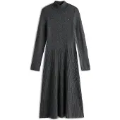 Tommy Hilfiger Robes en maille gris foncé