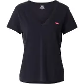 Levi's T-shirt 'The Perfect V-Neck' rouge feu / noir / blanc