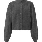 ONLY Cardigan 'ISABELLA' gris foncé