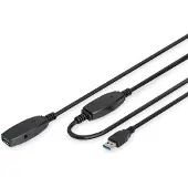 Digitus DA-73107 Câble d'extension actif USB 3.0, 20,0 m