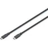 Digitus USB 3.2 Kabel Typ C -C Silikon St/St 1m schwarz