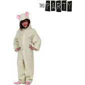 Atosa Christmas Girl Sheep Costume Beige 7-9 Years Enfants