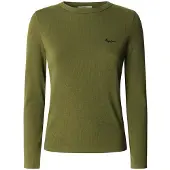 Pepe Jeans Betina Long Sleeve T-shirt Vert XS Femme