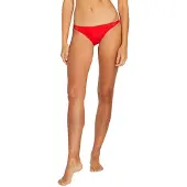 Volcom Simply Solid Full Bikini Bottom Orange S Femme