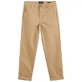 Dockers Weekend Regular Slim Ankle Fit Chino Pants Beige 30 / Extra Long Femme