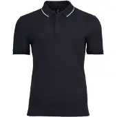Armani Exchange T-Shirt bleu foncé / blanc