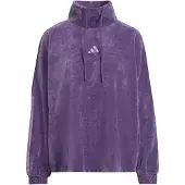 Adidas Tiro Velour High-neck Sweatshirt Violet M Femme