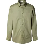 Pepe Jeans pour homme. PM3090843 Chemise verte Charly (S), Bleu, Casuel, Coton, Manche longue