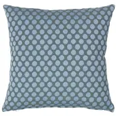 Broste Copenhagen Housses de coussins SUNE - Bleu - 50x50 cm