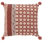 Douceur d'intérieur Coussins CASAMIA - Marron - 40x40 cm