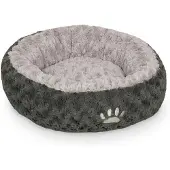 Nobby Donut "SEOLI", diamètre 60 cm, gris foncé / gris clair