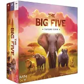 MNKY Entertainment - Jeu de société « The Big Five » : aventure safari et stratégie