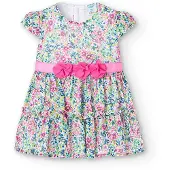 Boboli 708173 Sleeveless Dress Multicolore 9 Months Fille