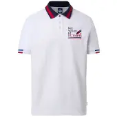 North sails Lvdst Short Sleeve Polo Blanc M Homme
