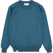 Makia Merino Sweater Bleu L Homme
