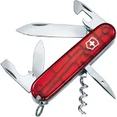 Victorinox Couteau Suisse Victorinox Spartan Transparent Rouge