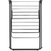 Brabantia Sèchoir à linge HangOn 20 m avec barre Noir mat