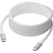 dbramante1928 Câble de recharge Re-charge USB-C vers USB-C 100 W - 3 mètres - Blanc