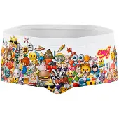 Otso Emoji Big Wave Swimming Boxer Blanc L Homme