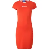 Karl lagerfeld Jeans Milano Short Sleeve Dress Orange M Femme