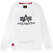 Alpha industries Sweat noir / blanc