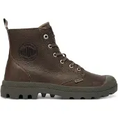 Palladium Uni Pampa Zip Leather ESS Boots Bottines 76888-308 Vert, Taille:45 EU