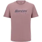 Santini Short Sleeve T-shirt Rose 2XL