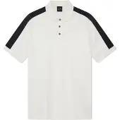 Armani Exchange pour homme. XM001290AF10366U0009 Polo Piqué blanc (XL), Casuel, Coton, Manche courte