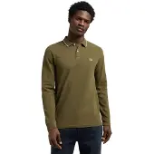 Lee Jeans 112370566 Long Sleeve Polo Vert M Homme