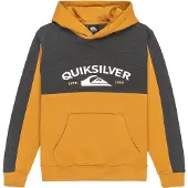 Quiksilver Knowledge Area Hoodie Jaune 16 Years Garçon