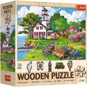 Trefl Puzzle en bois Paradis d'été 501 pièces