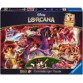 Lorcana Puzzle Disney Lorcana "Glimmers of the Realm: Ruby" (1000 elementów)