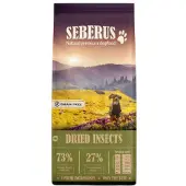 Seberus Dried Insects – nourriture pour chien sans céréales plus durable