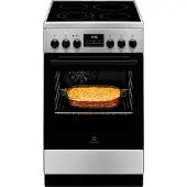 Electrolux Lkr540266x Vitroceramic Kitchen With Oven 4 Burners Argenté One Size / EU Plug 220V