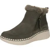 SKECHERS Wilshire BLVD-Fresh Zip Damen Stiefelette Grün