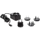 HQ Power CHARGEUR COMPACT AVEC CONNEXION USB - 5 VDC - 2,5 A max - 15 W max - type C avec 4 prises de voyage