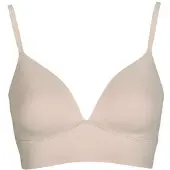 Athena Triangles / Sans armatures SECONDE PEAU BUSTIER COQUES femmes - Beige - EU M