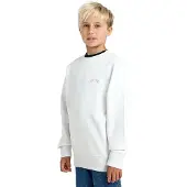 Billabong Arch Cr Sweatshirt Gris 14 Years Garçon