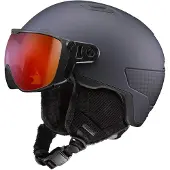 Julbo - Casque de ski/snowboard à visière - Globe Evo Mips Reactiv HC 0-4 Dark Grey - Taille 58-62 cm - Noir