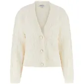 GUESS Gilet KINAKO FUZZY femmes - Blanc - EU L