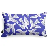 Maison Jean-Vier Housses de coussins BAKEA - Bleu - 25x45 cm